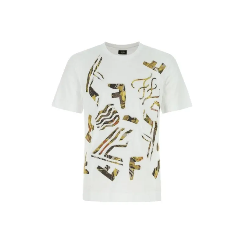 FENDI SS23 T Shirt Men's Multicolor-0