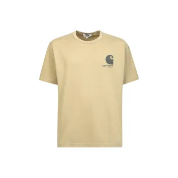 JUNYA WATANABE Logo Printed Crewneck T Shirt