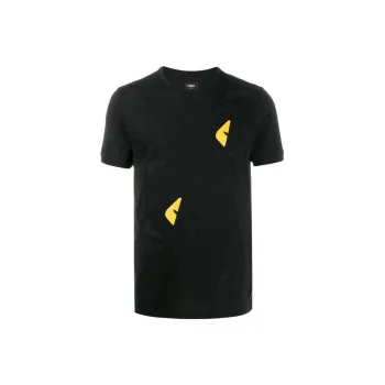 FENDI T Shirts Men Black