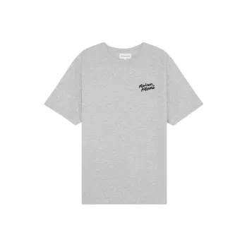 Maison Kitsune Handwriting Comfort T shirt