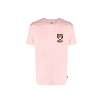 MOSCHINO T Shirts Men Pink