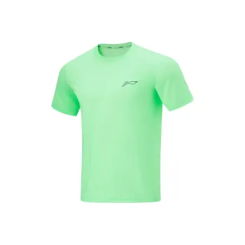LINING Running Collection T Shirts Men Neon Crystal Green