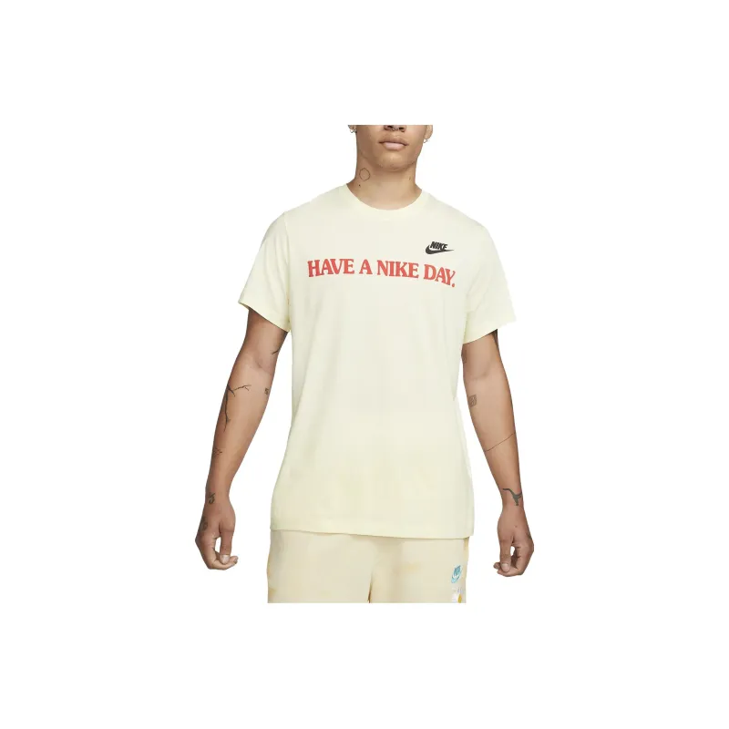 Nike T Shirts Men Coconut Milk-0