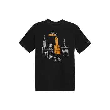 Jean-michel Basquiat X COACH T-Shirts Men Black
