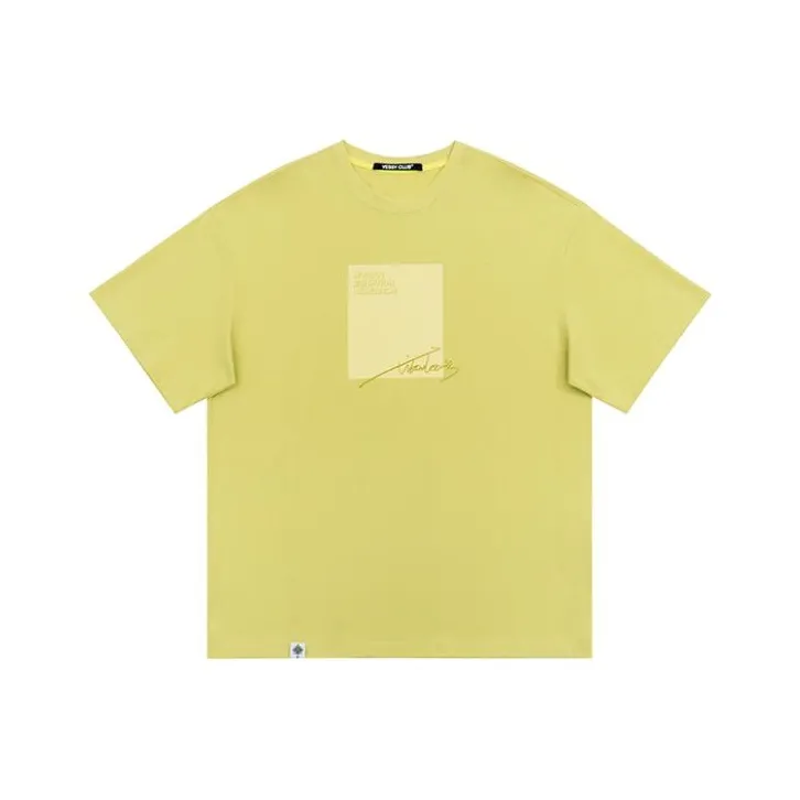 VESSY CLUB T Shirts Men Yellow-0