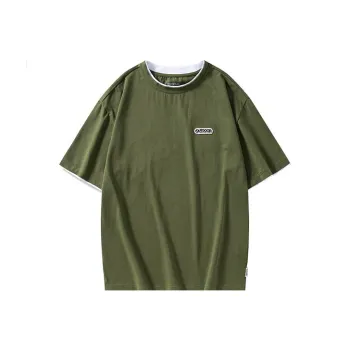 OUTDOOR PRODUCTS T-Shirts Men Olive Tree Green