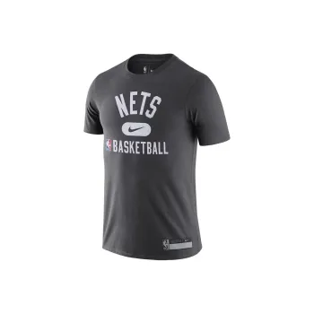 Nike T Shirt Brooklin Nets Men's Coal Gray