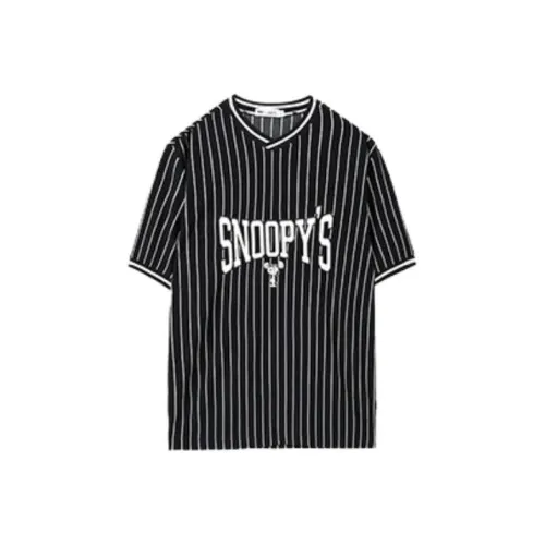 FUN X Snoopy T Shirts Unisex Black