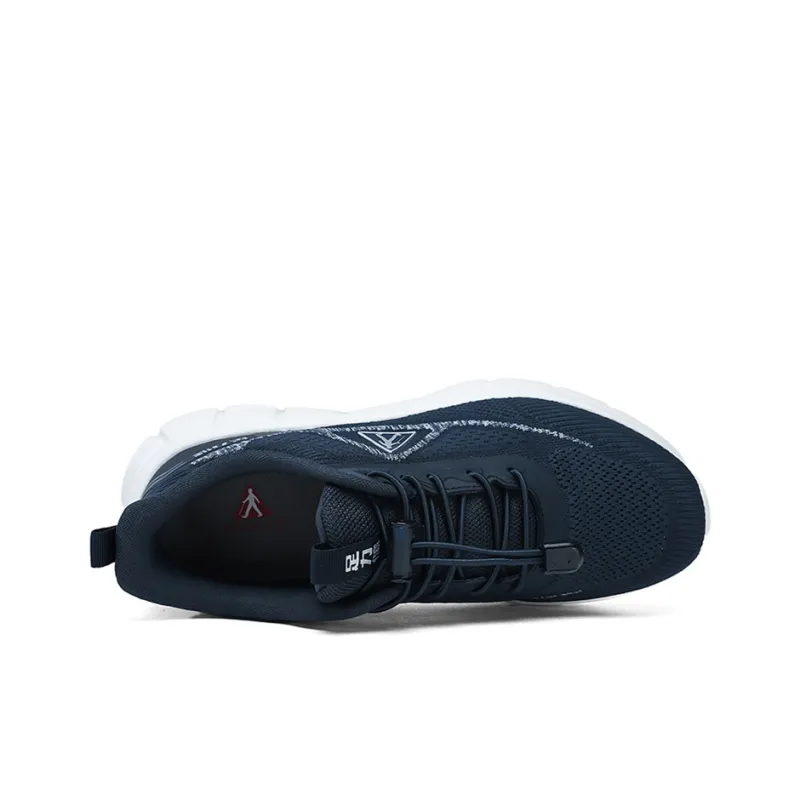 ZULIZ Sports Elderly Shoes Casual Shoes Men Low Top Black/Dark Blue-9