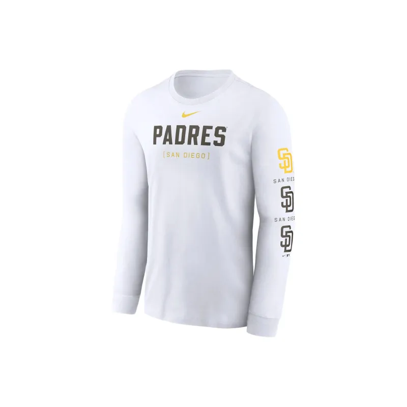 Nike San Diego Padres Repeater T-Shirt Men's White-0