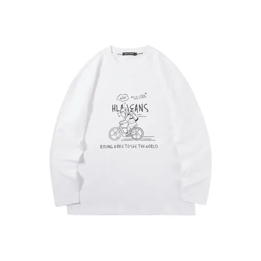 HLA JEANS T Shirt Men's Bleached 12-0