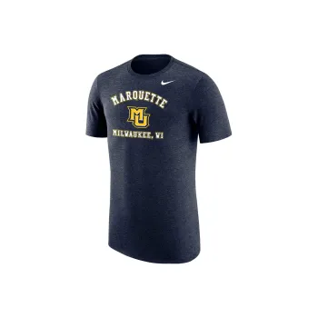Nike Marquette T-Shirts Men Marine Blue