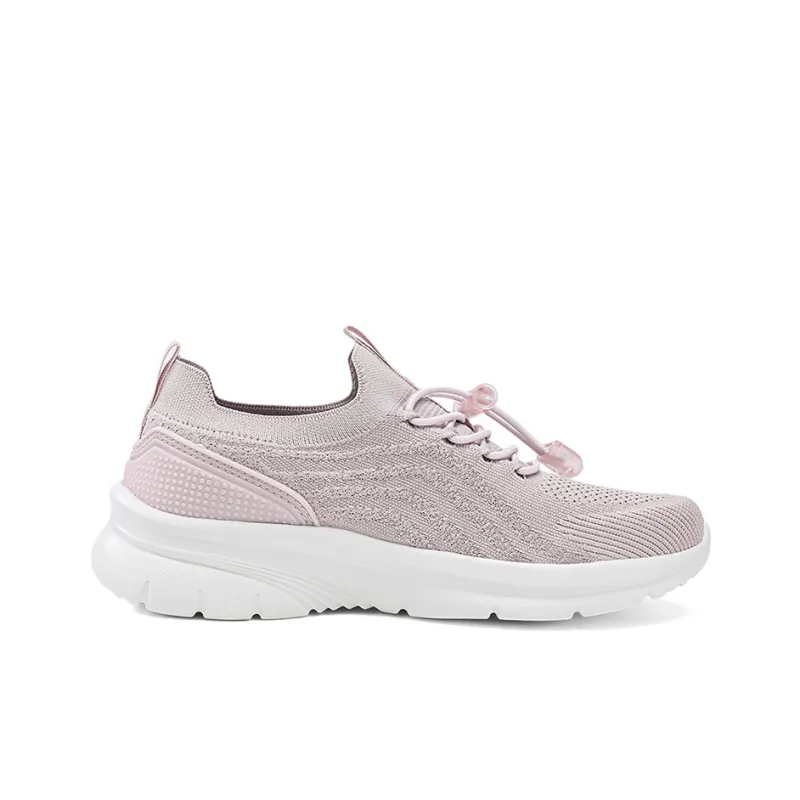 ZULIZ Sports Elderly Shoes Casual Shoes Women's Low Top Black/Pink-8