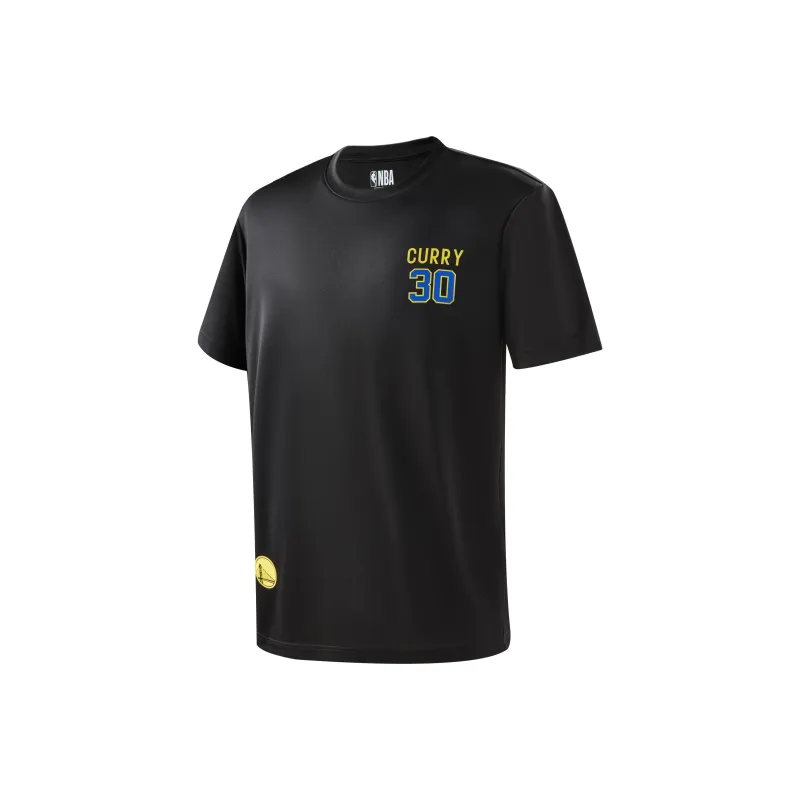 NBA Player Number Series T Shirts Unisex Black-0