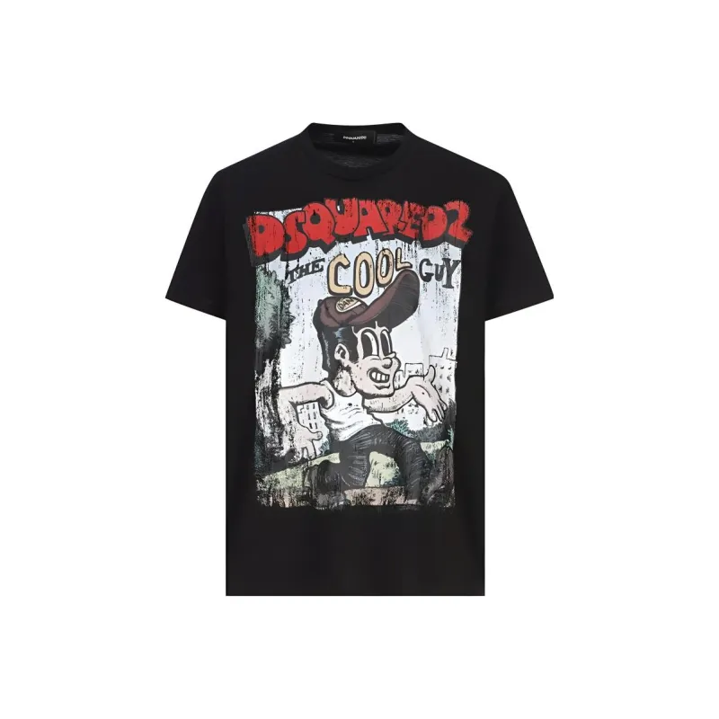 DSQUARED 2 Cigarette Crewneck T Shirt-0