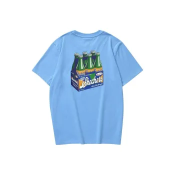 Skechers T Shirt Unisex Melancholic Blue