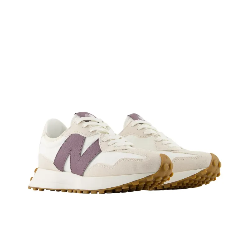 New Balance 327 Linen Sea Salt Dark Ice Wine Women's-2