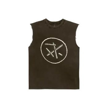 Travis Scott SS24 SIGNATURE JACK TEE T Shirt Unisex Brown