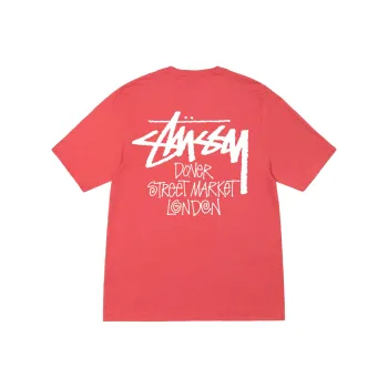 Stussy T Shirts Unisex Red