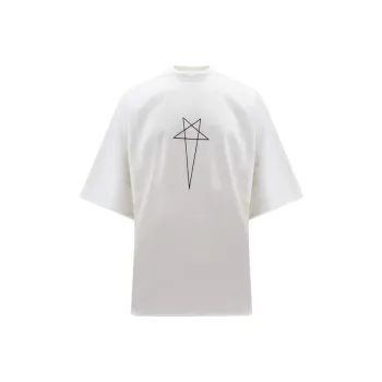 Rick Owens DRKSHDW Pentagram Cotton T-shirt