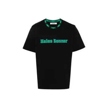 Wales Bonner Logo Patch Crewneck T Shirt