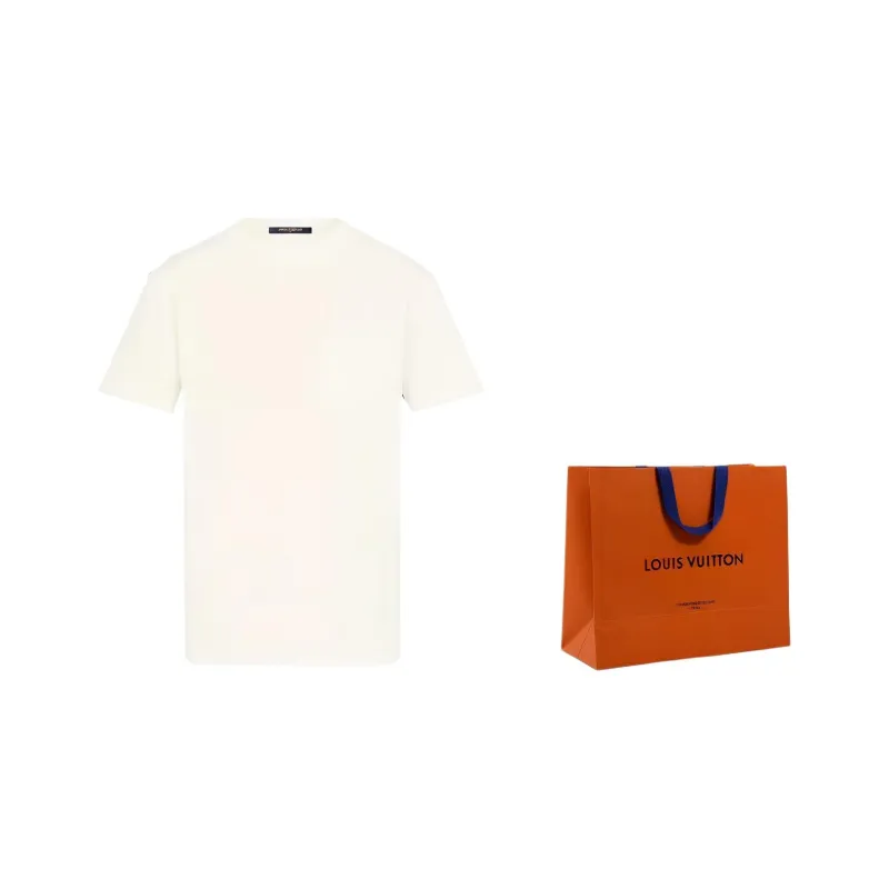 LOUIS VUITTON 1A8HBS Half Damier Pocket T Shirt-6