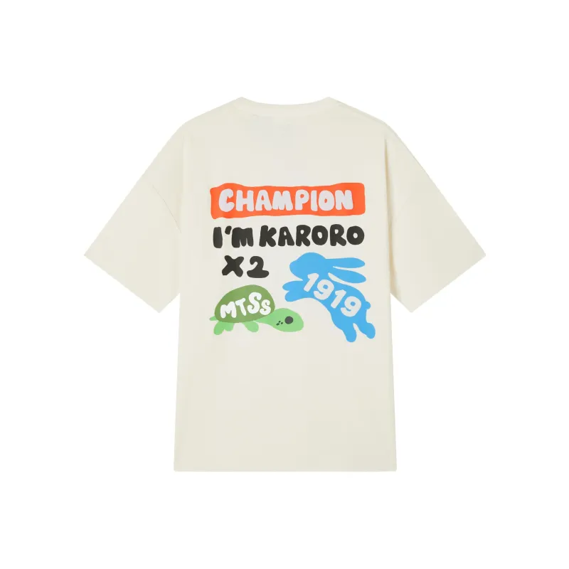 Melting Sadness X Champion X Melting Sadness Co titled Series T Shirts Unisex-5