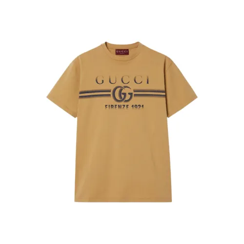 GUCCI T Shirt Men's Light Brown
