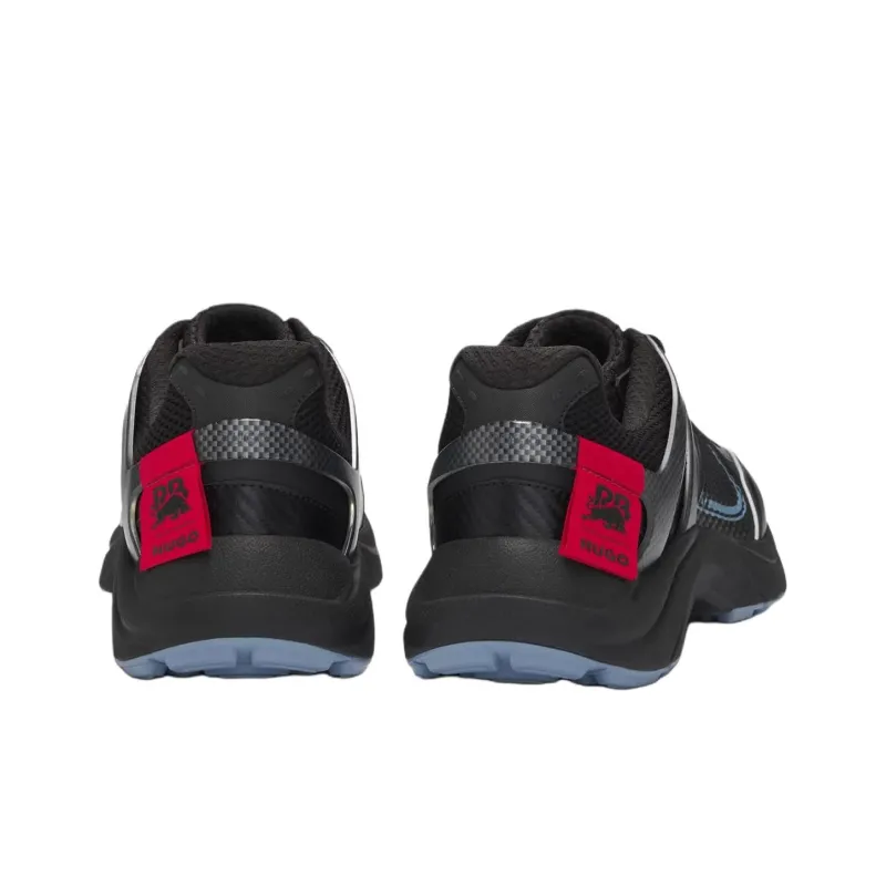 RB x HUGO BOSS Low Top Casual Shoes Men's Black-3