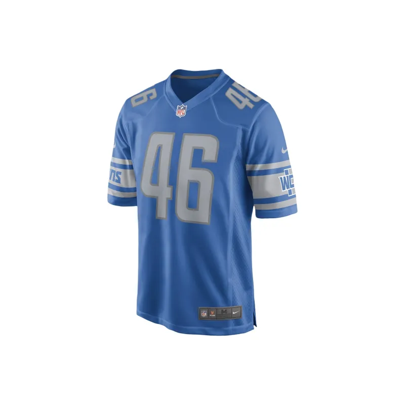 Nike Game Football Jersey T-Shirt Men's Sky Blue-0