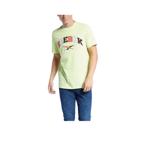 Reebok Set-in Sleeve T-Shirt Men's Yellow