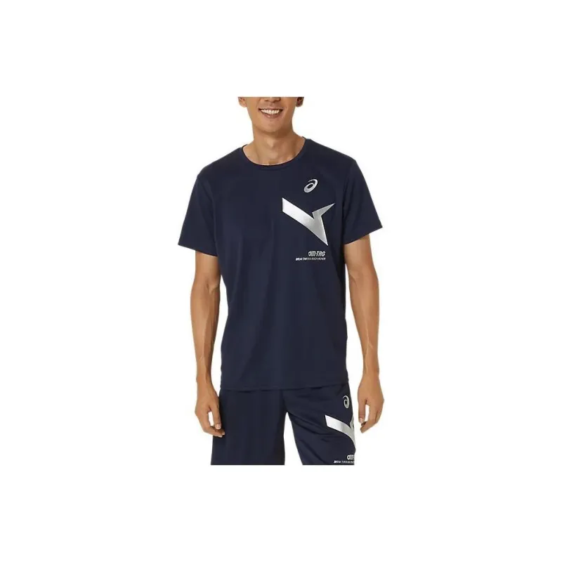 Asics AIM TRG T Shirts Unisex Blue-0
