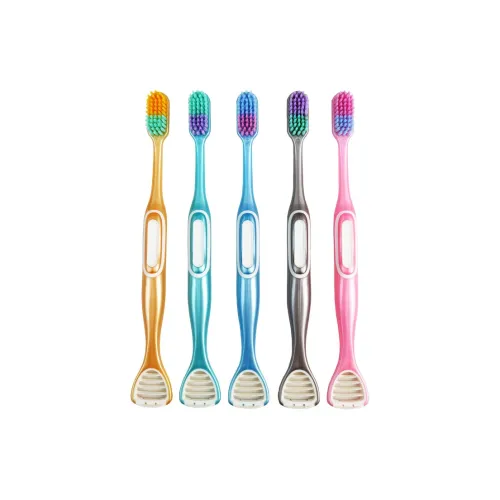 KAMEIER K167 Soft Bristle Tongue Cleaner Toothbrushes Gum Protection & Freshening Breath