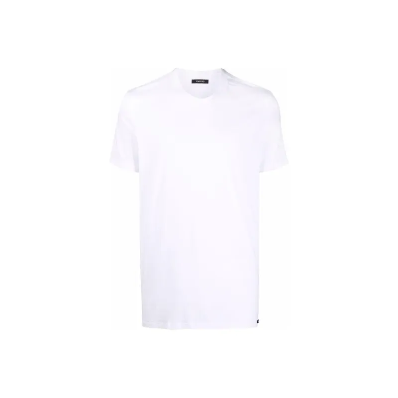 TOM FORD Logo appliqué Jersey T shirt-0