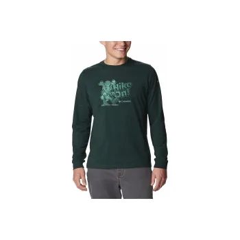 Columbia T Shirts Men Spruce Linen