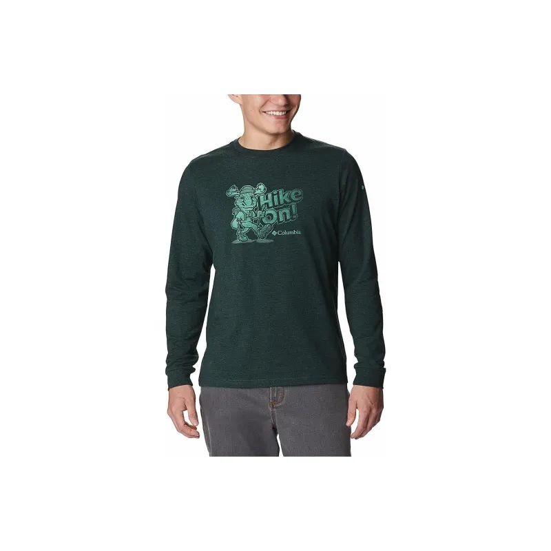 Columbia T Shirts Men Spruce Linen-0