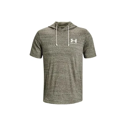 Under Armour Rival Sweatshirts Men Ecru