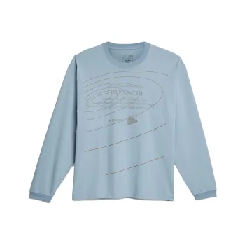 Adidas TERREX X And Wander T Shirts Unisex Light Blue