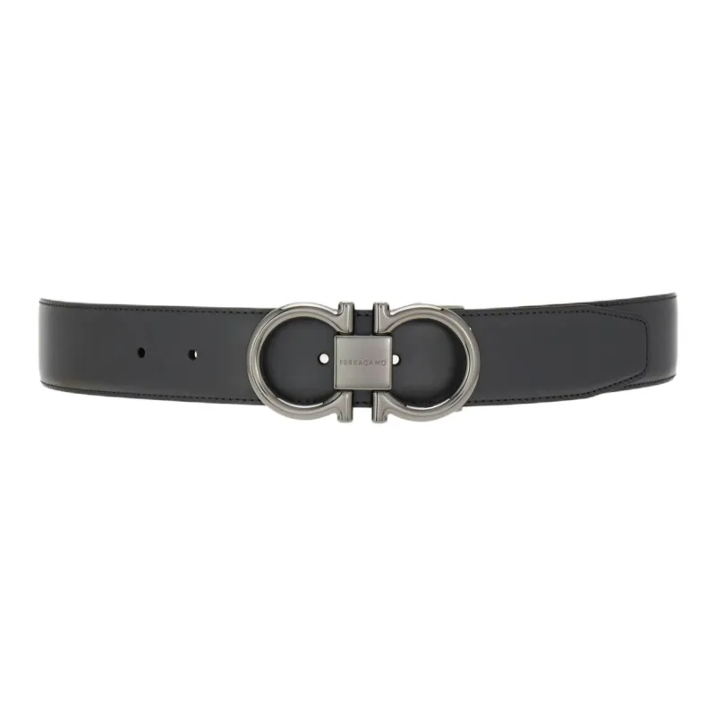 Ferragamo Gancini Reversible Belt-0