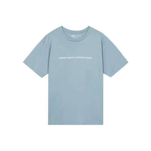 UNIQLO x XINHAICHENG LIANMINGKUAN SS23 T Shirt Unisex Pink Blue