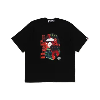 A BATHING APE Head Graphic Tee