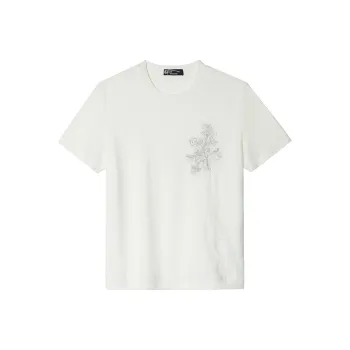 ANDREW MACKENZIE T Shirt Men's White