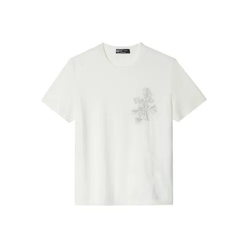 ANDREW MACKENZIE T Shirt Men's White
