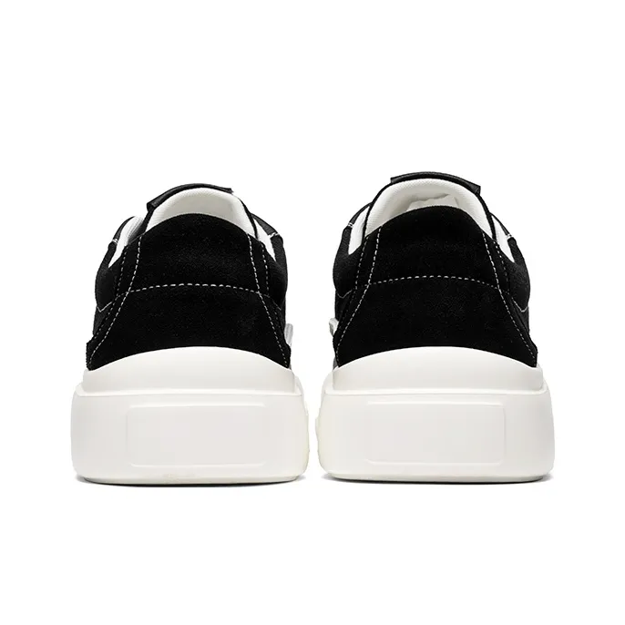 Meiretu Abrasion Resistant Breathable Height Increasing Low Top Skateboard Shoes Men's-8