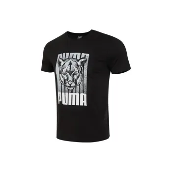 PUMA T Shirts Men Black