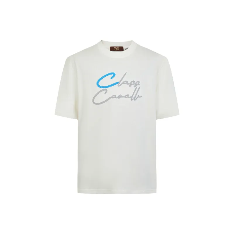 Cavalli Class T-Shirts Men-4