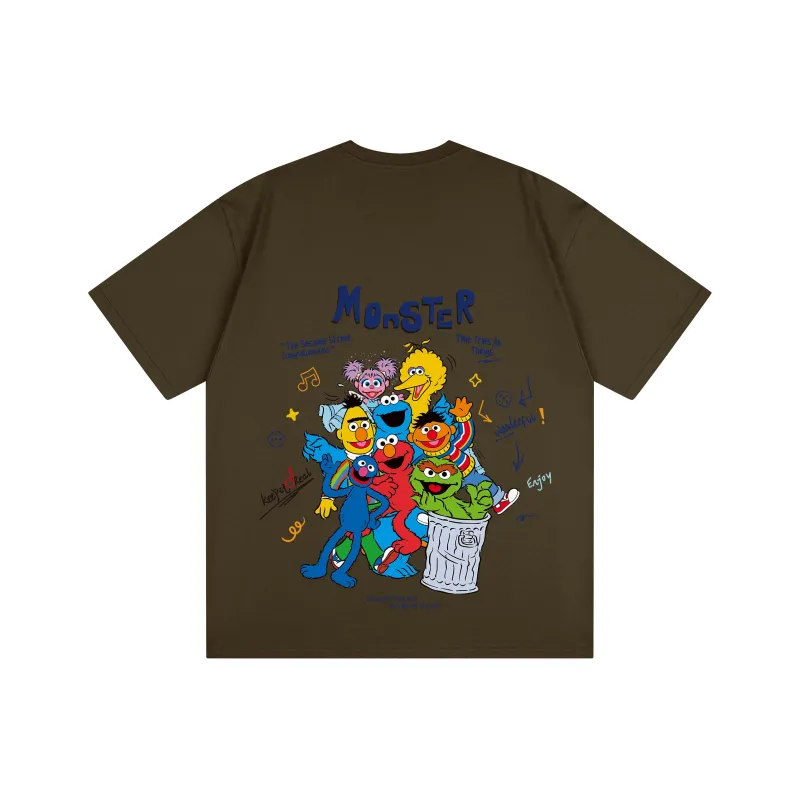 SESAME STREET T Shirts Unisex-5