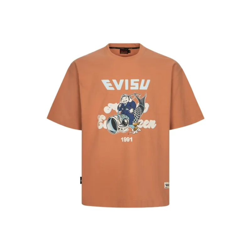 EVISU Godhead And Koinobori Print T-shirt-0