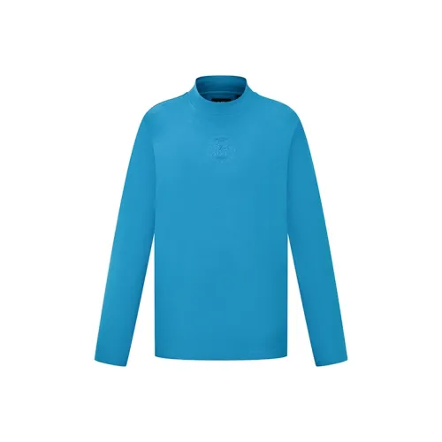 RARE Long Sleeved T Shirt Men's Blue