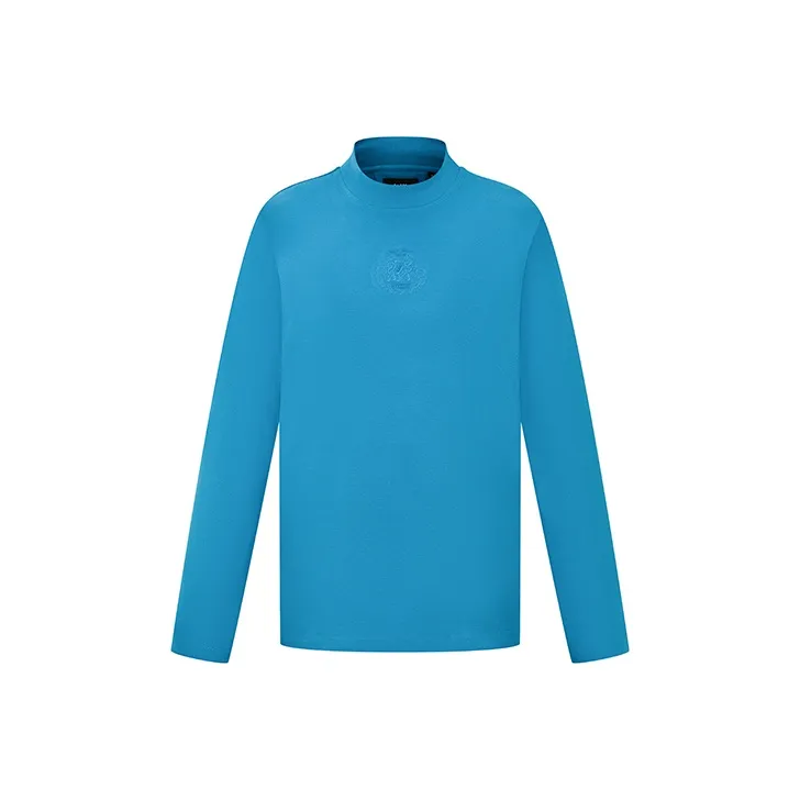 RARE Long Sleeved T Shirt Men's Blue-0